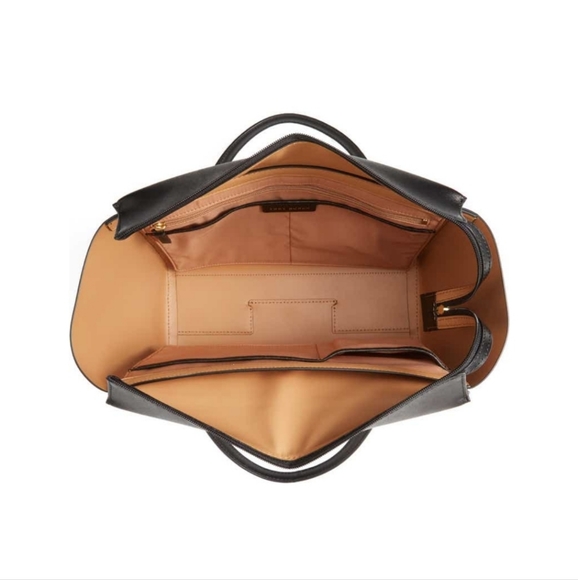 tory burch small Parker leather tote - Picture 3 of 15